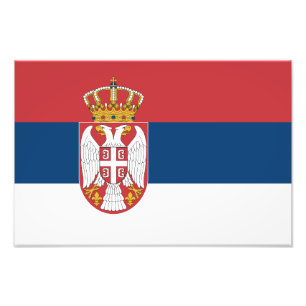 Foto Bandeira da Sérvia