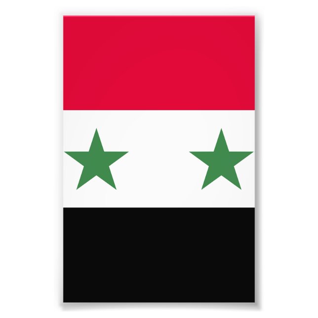 Foto Bandeira da Síria (Frente)