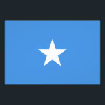 Foto Bandeira da Somália<br><div class="desc">Bandeira patriótica da Somália.</div>