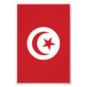 Foto Bandeira da Tunísia