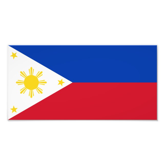 Foto Bandeira das Filipinas (Frente)