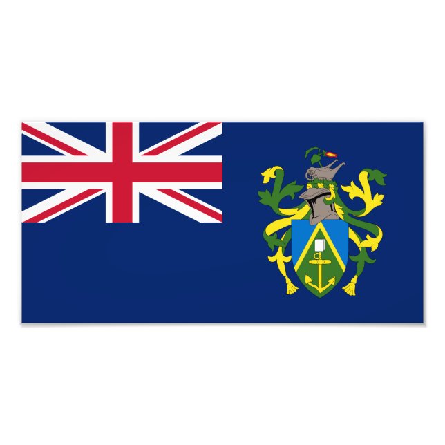 Foto Bandeira das Ilhas Pitcairn (Frente)