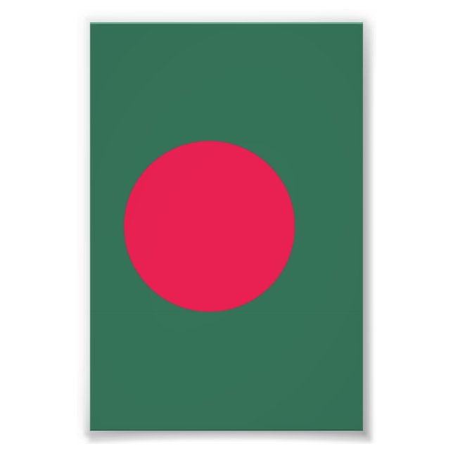 Foto bandeira de Bangladesh (Frente)