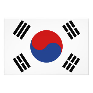 Foto Bandeira de Coreia do Sul