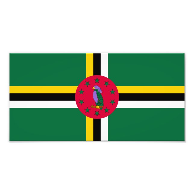 Foto Bandeira de Dominica (Frente)