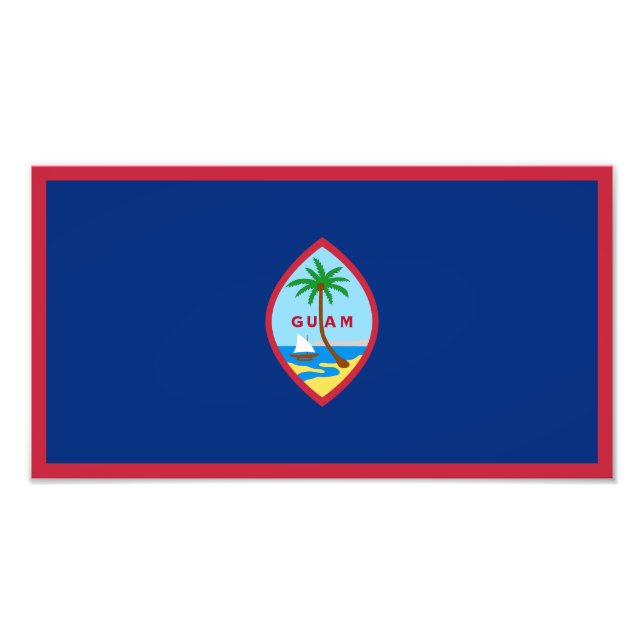 Foto Bandeira de Guam (Frente)