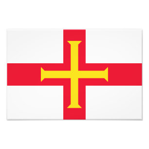 Foto Bandeira de Guernsey