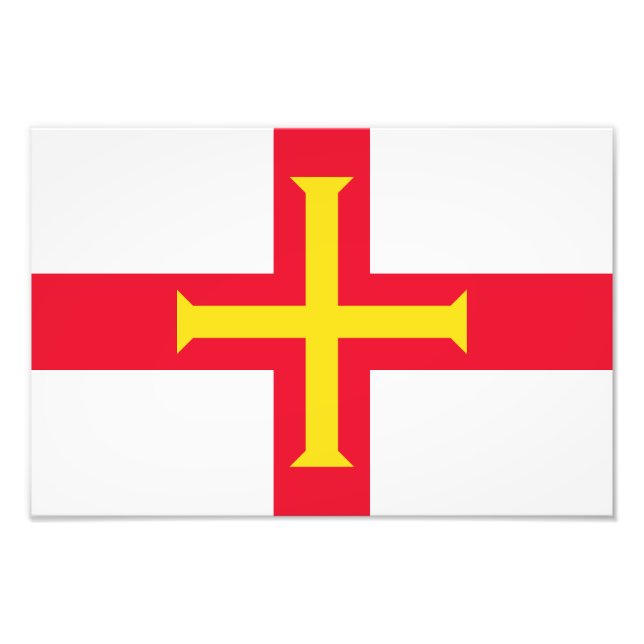 Foto Bandeira de Guernsey (Frente)