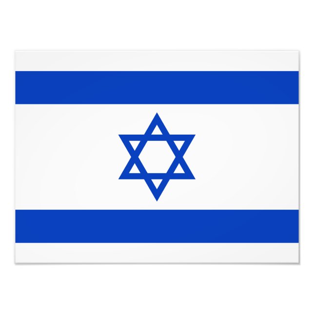 Foto Bandeira de Israel (Frente)