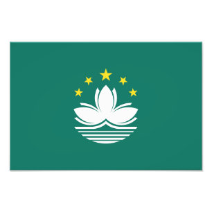 Foto Bandeira de Macau