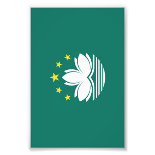 Foto Bandeira de Macau