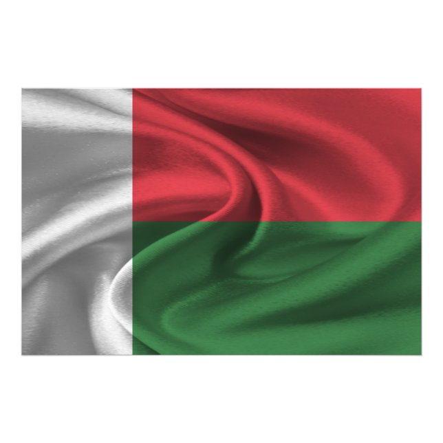 Foto Bandeira de Madagáscar (Frente)
