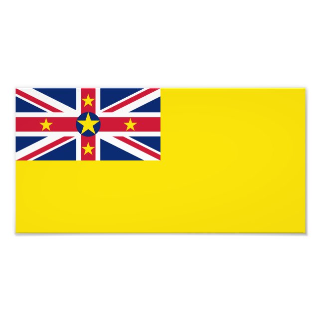 Foto Bandeira de Niue (Frente)