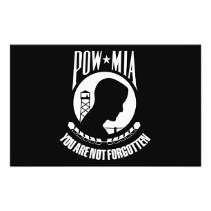Foto Bandeira de POW-MIA