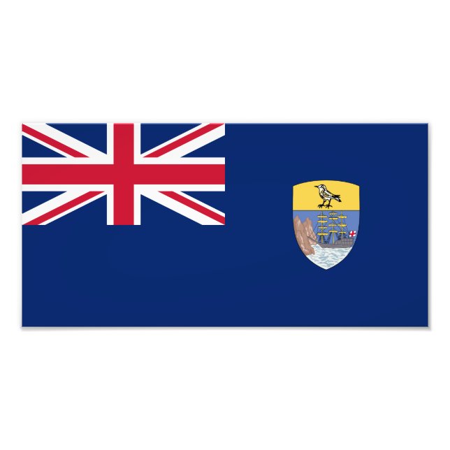 Foto Bandeira de Santa Helena (Frente)