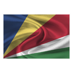 Foto Bandeira de Seicheles