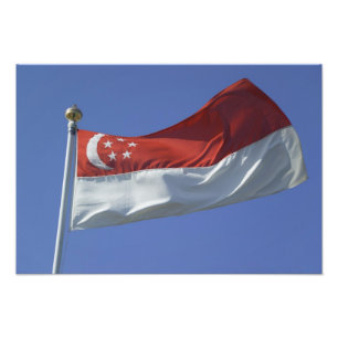 Foto Bandeira de Singapura