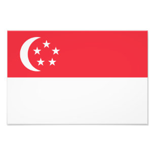 Foto Bandeira de Singapura