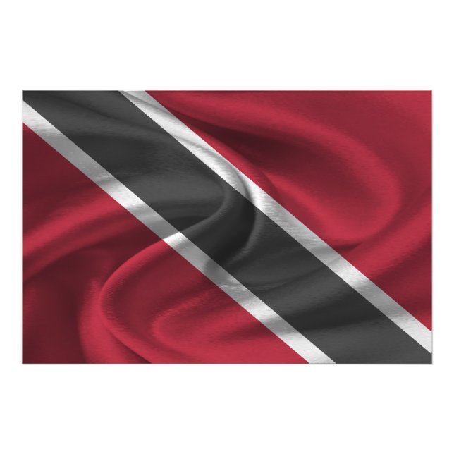 Foto Bandeira de Trinidad e Tobago (Frente)