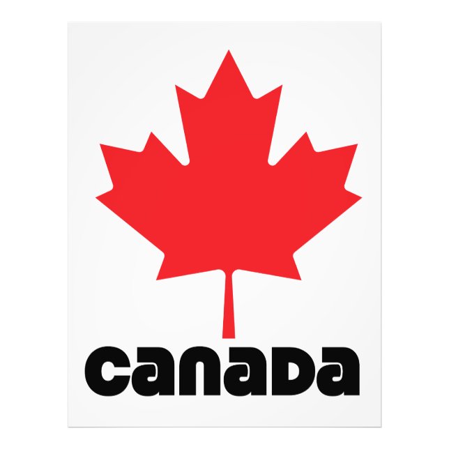 Foto Bandeira do Canadá (Frente)