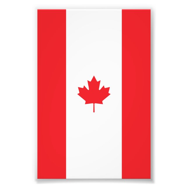 Foto Bandeira do Canadá (Frente)