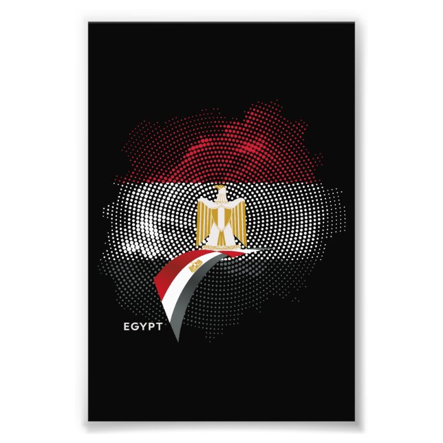 Foto bandeira do Egito (Frente)