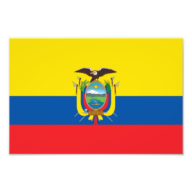 Foto Bandeira do Equador (Frente)