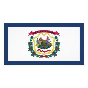 Foto Bandeira do Estado da Virgínia Ocidental