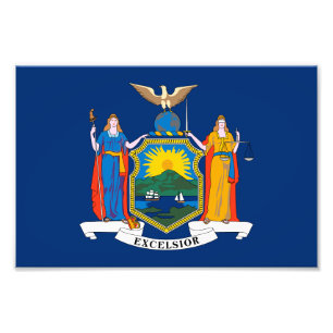 Foto Bandeira do Estado de Nova York