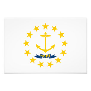 Foto Bandeira do Estado de Rhode Island