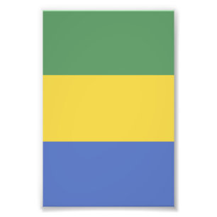 Foto Bandeira do Gabão