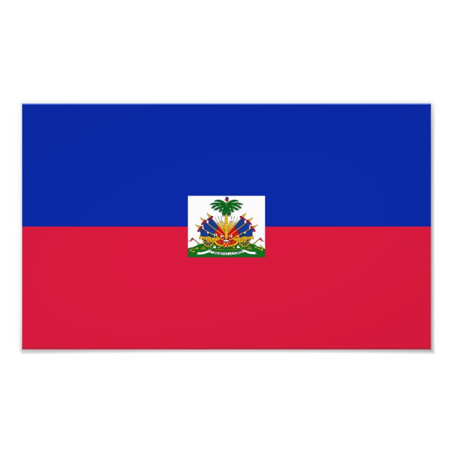 Foto Bandeira do Haiti (Frente)