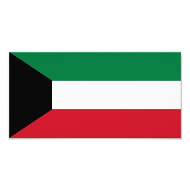 Foto Bandeira do Kuwait (Frente)