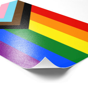 Foto Bandeira do Orgulho Progressivo SlipperyJoe's seis