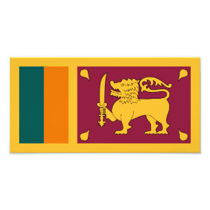 Foto Bandeira do Sri Lanka
