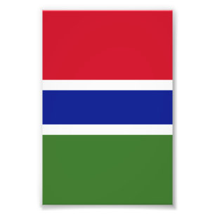Foto Bandeira Gâmbia