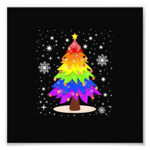 Foto Bandeira LGBT Árvore de Natal Feliz Natal Gay LGBT