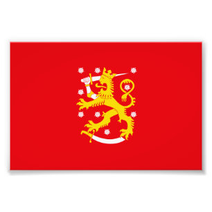 Foto Bandeira Medieval da Finlândia