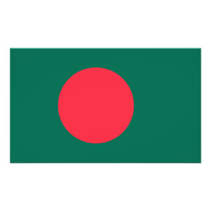 Foto Bandeira Patriótica de Bangladesh