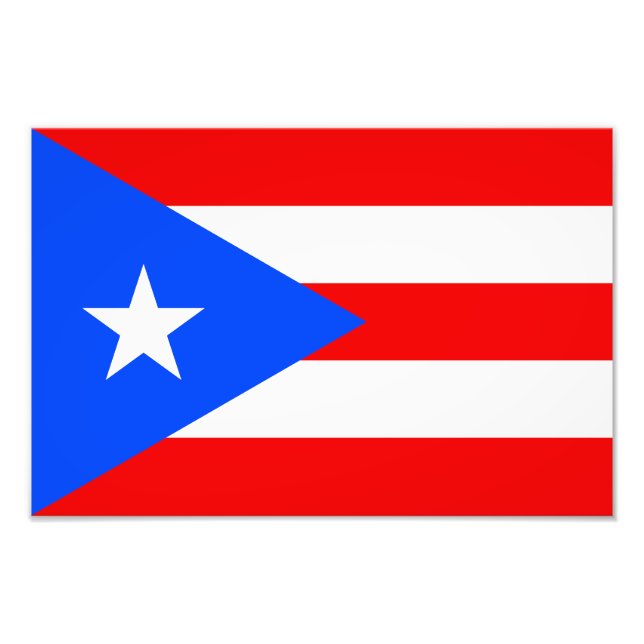 Foto Bandeira Porto Rico (Frente)