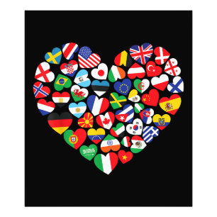 Foto Bandeiras de países de bandeira internacional mund