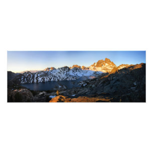 Foto Banner Peak Sunrise Garnet Lake - Trilha John Muir