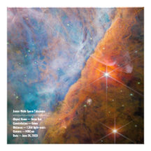 Bar de constelação de James Webb Orion (Imagem NIR