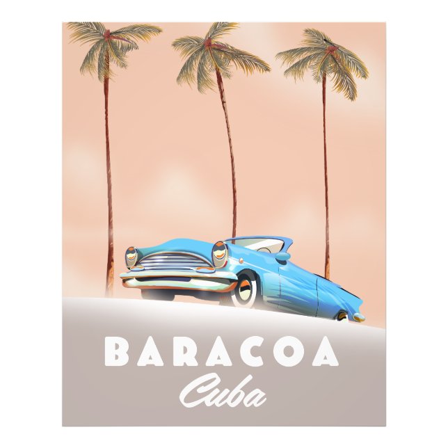 Foto Baracoa Cuba Carro Antigo (Frente)
