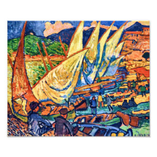Foto Barcos De Pesca, Collioure Andre Derain