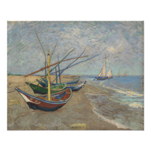 Foto Barcos de pesca na praia de Les Saintes-Maries