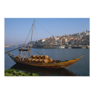 Foto Barcos Rabelo, Porto, Portugal