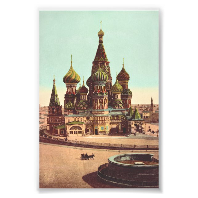 Foto Basil, Red Square Moscou (Frente)