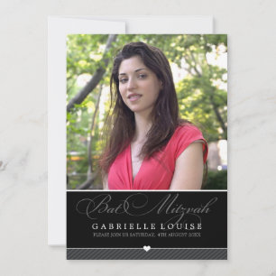 FOTO BAT MITZVAH CONVITE :