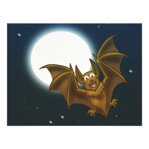 Foto Bat na Lua